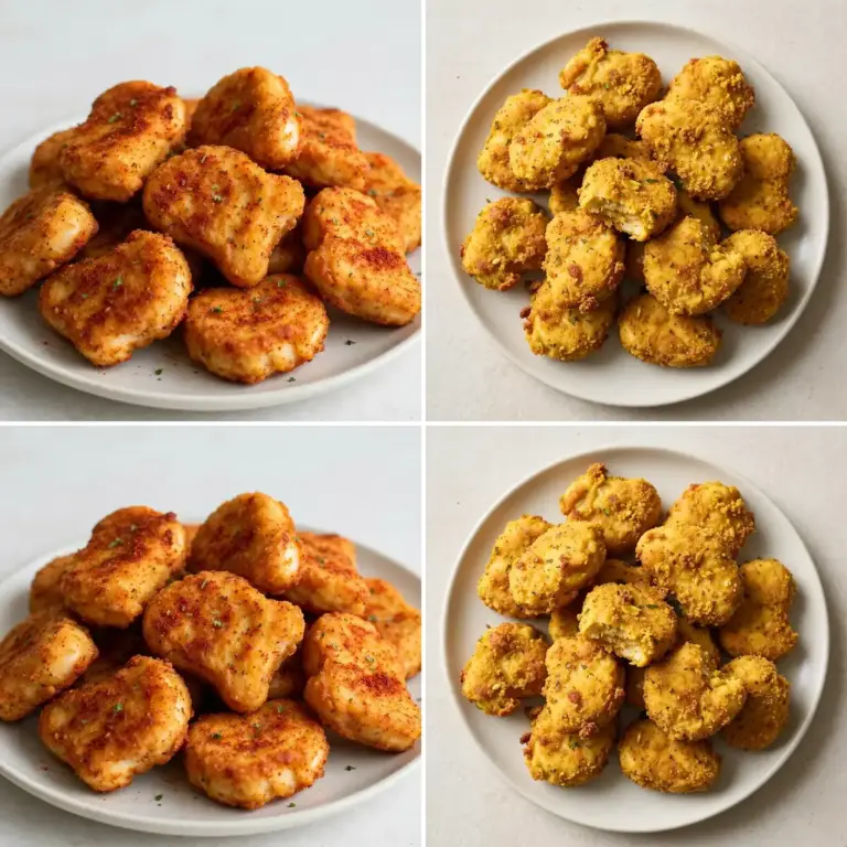Air-Fryer Protein-Hähnchen-Nuggets