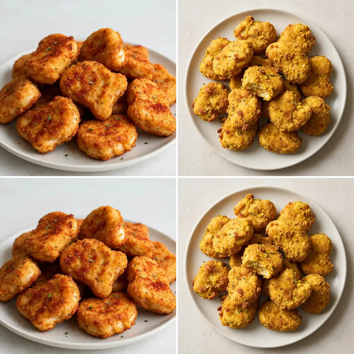 Air-Fryer Protein-Hähnchen-Nuggets