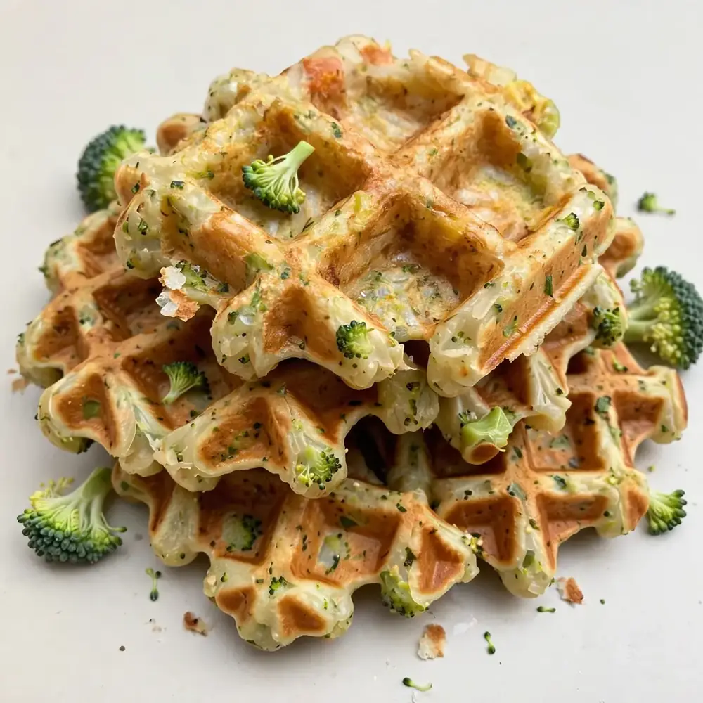 Brokkoli-Reiswaffeln