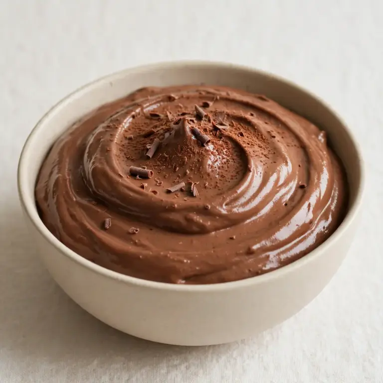 Cottage Cheese Schoko-Mousse Snack