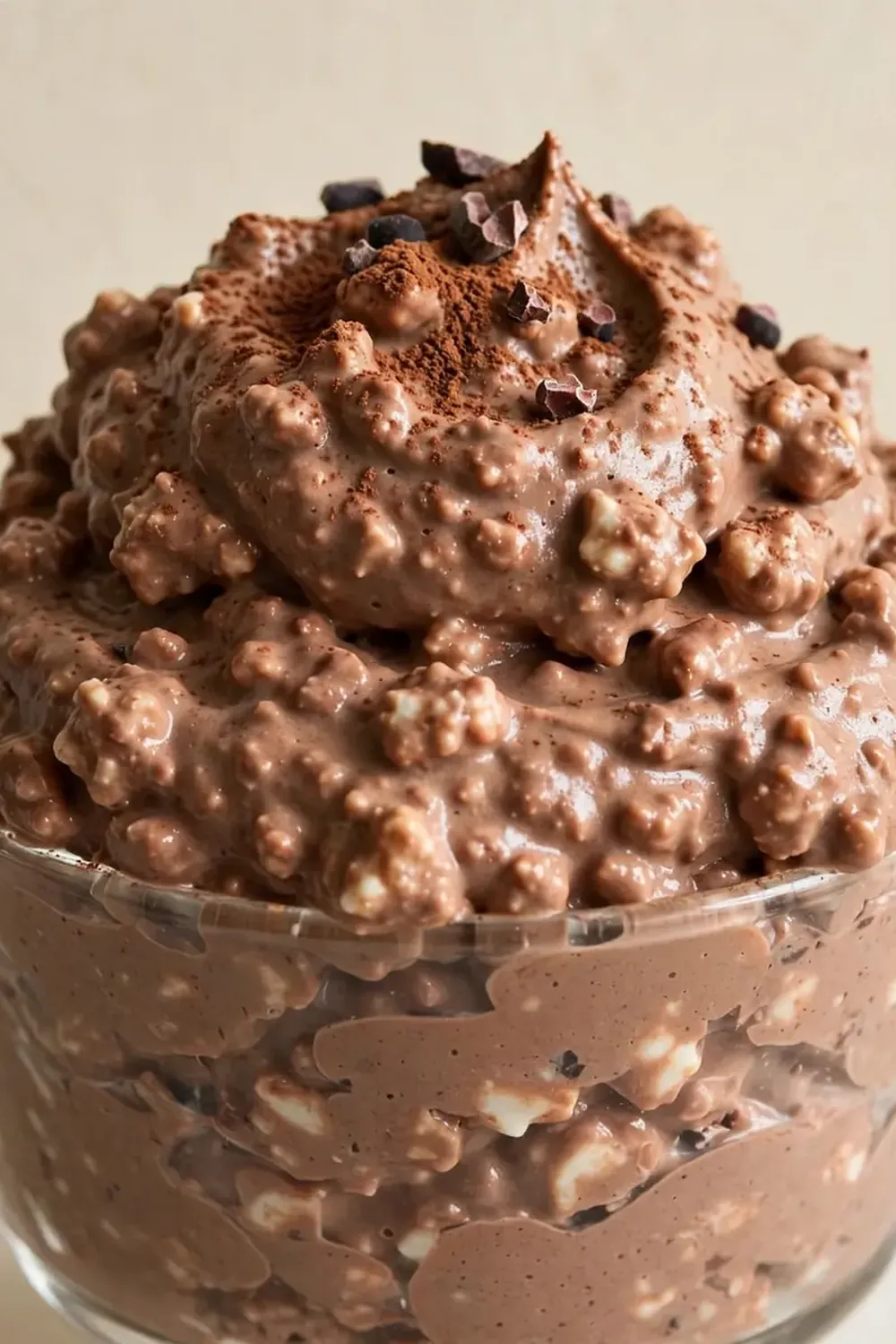 Cottage Cheese Chocolate Protein Mousse