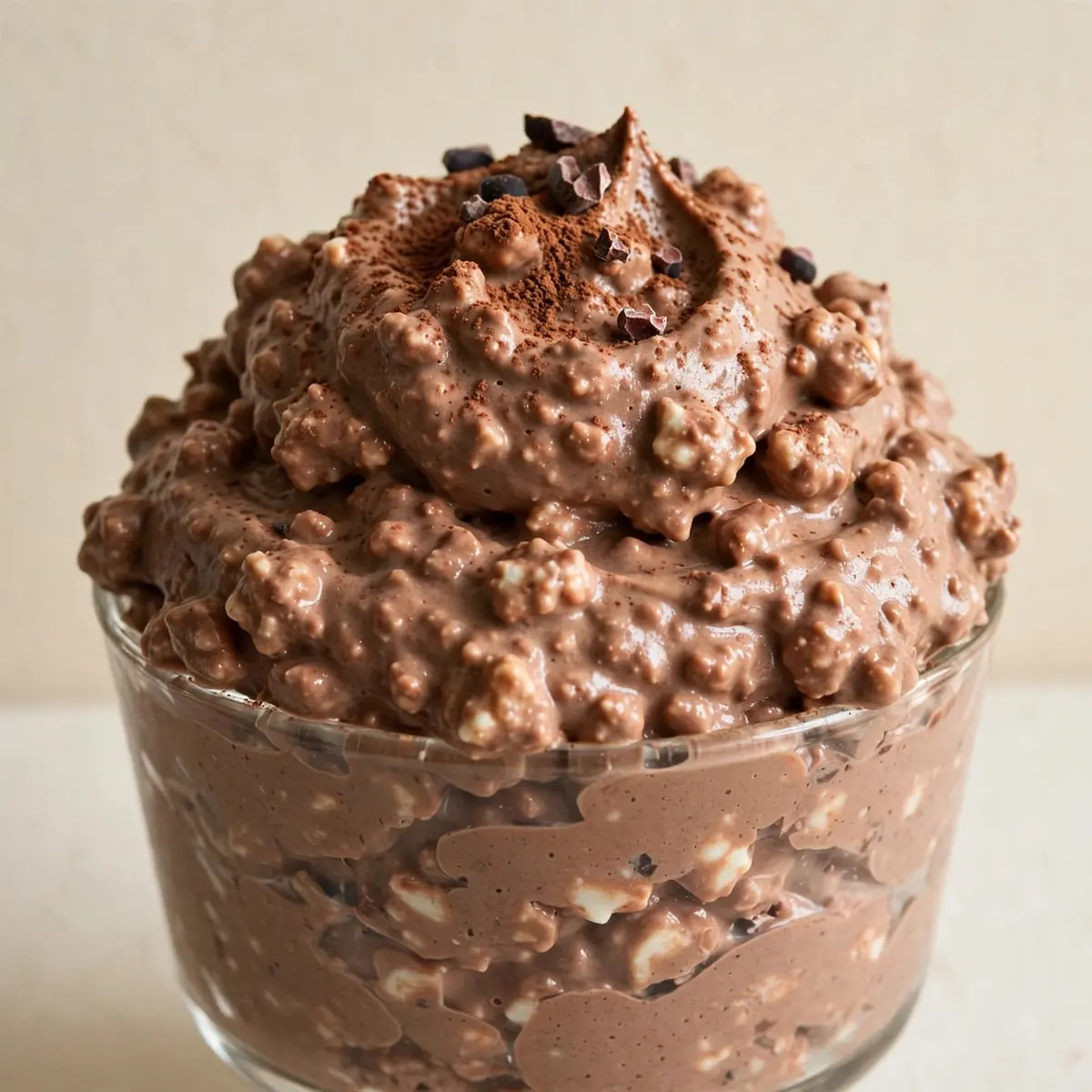 Cottage Cheese Schoko Protein Mousse