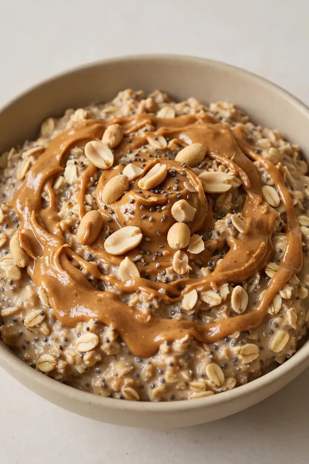 Peanut Butter Protein Overnight Oats