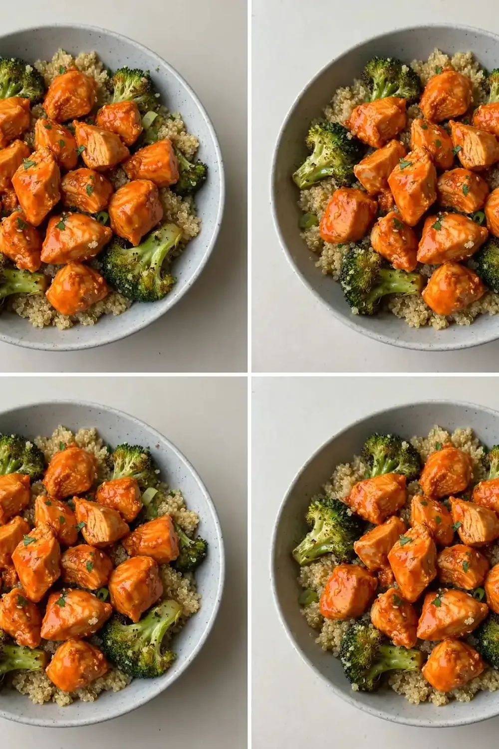 High-Protein Buffalo Chicken Meal Prep Bowls