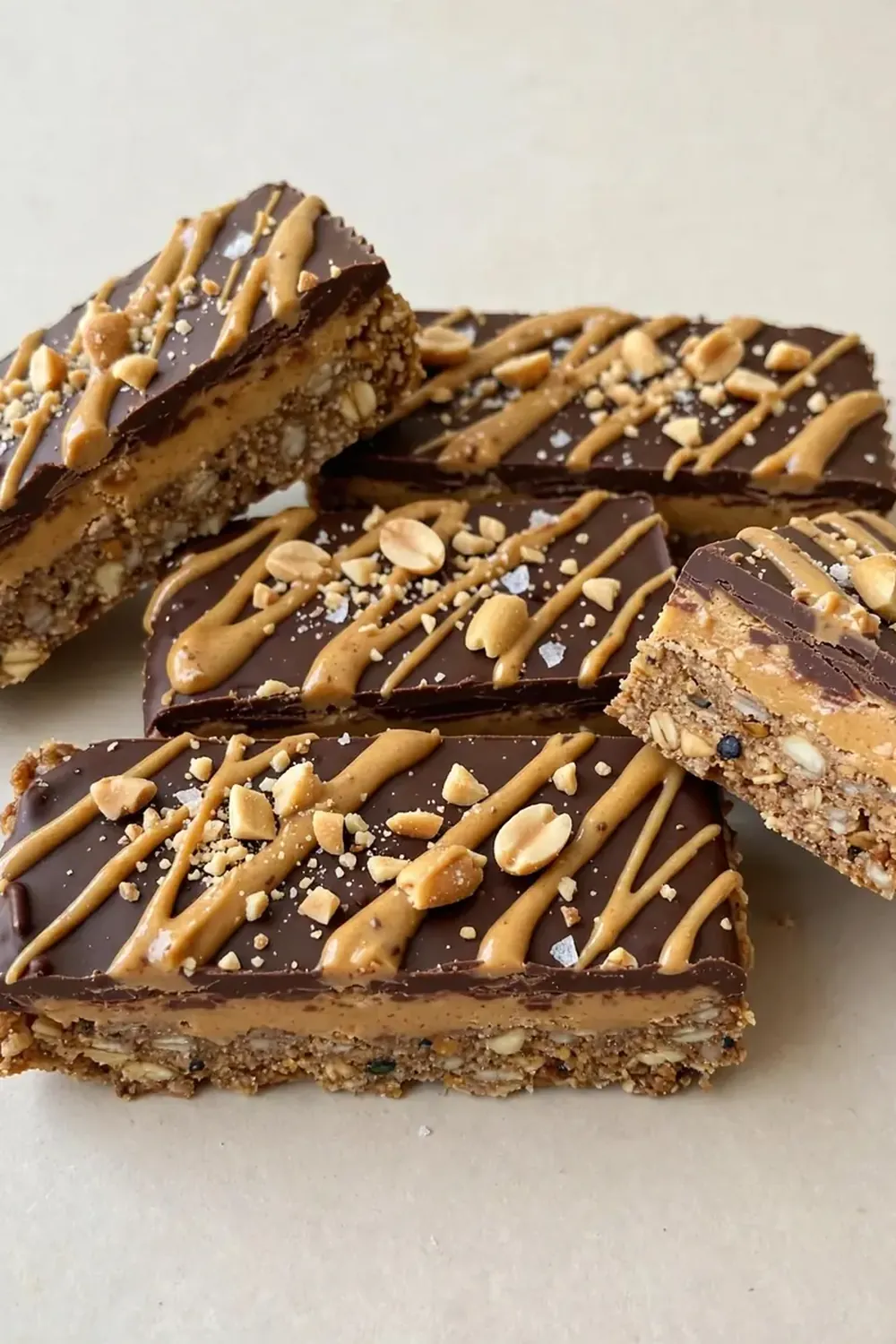 High-Protein Peanut Butter Cup Protein Bars