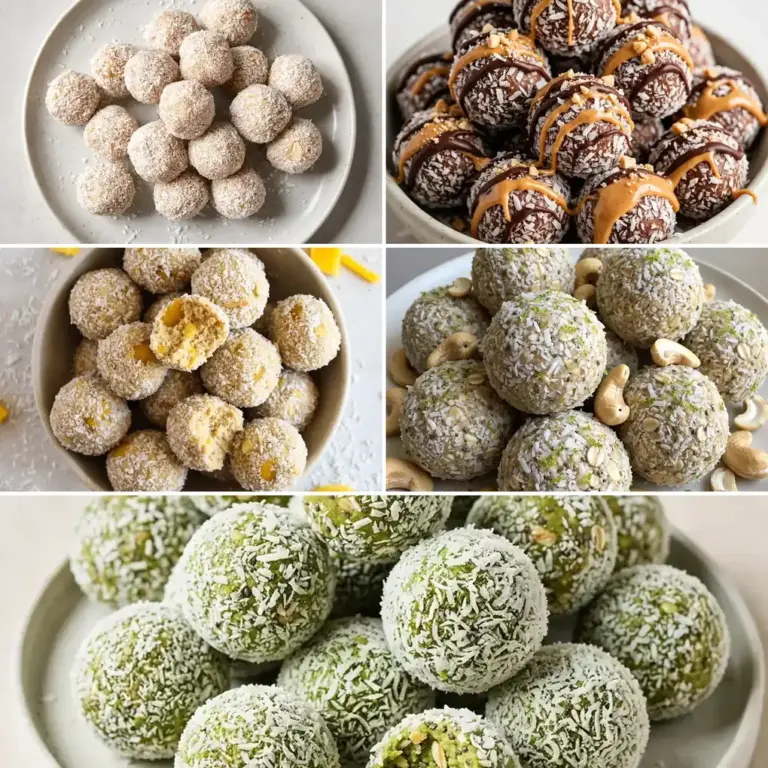 High-Protein Kokos-Proteinbällchen