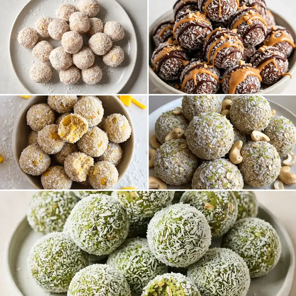 High-Protein Kokos-Proteinbällchen