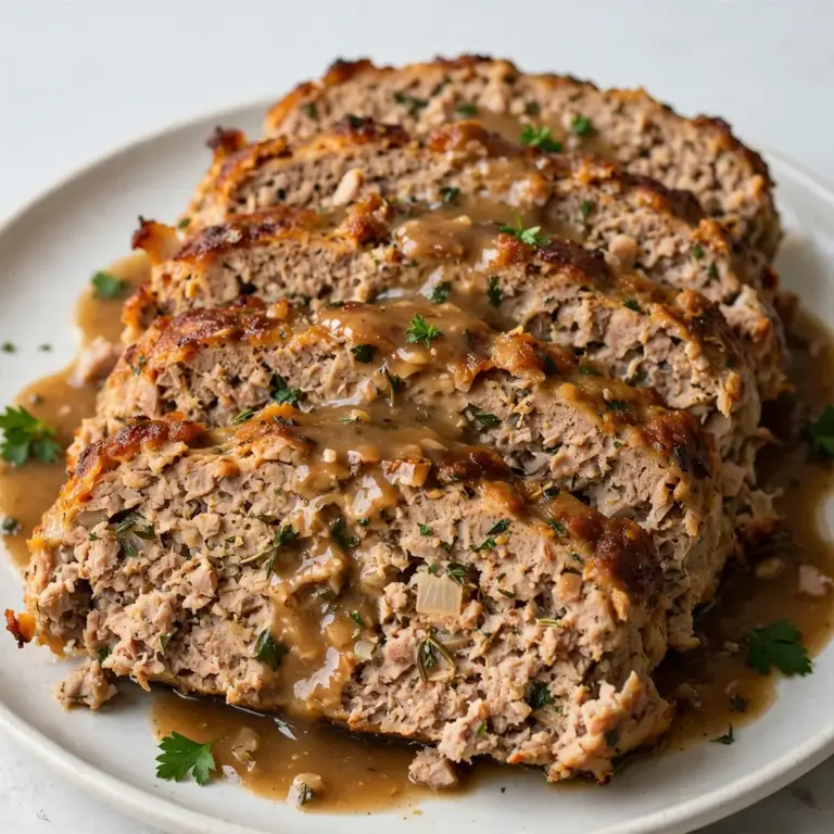 High-Protein Putenhackbraten