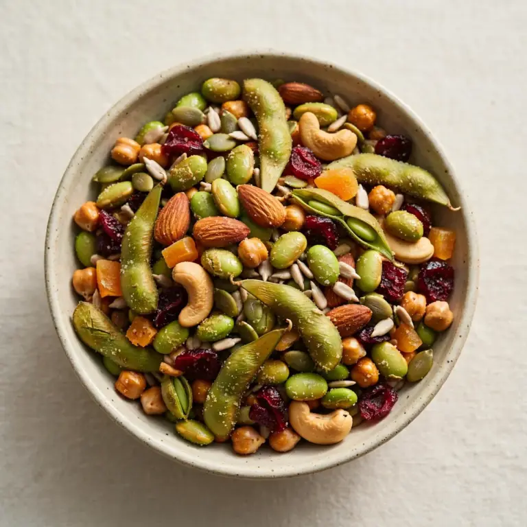 High-Protein Trail Mix mit gerösteten Edamame