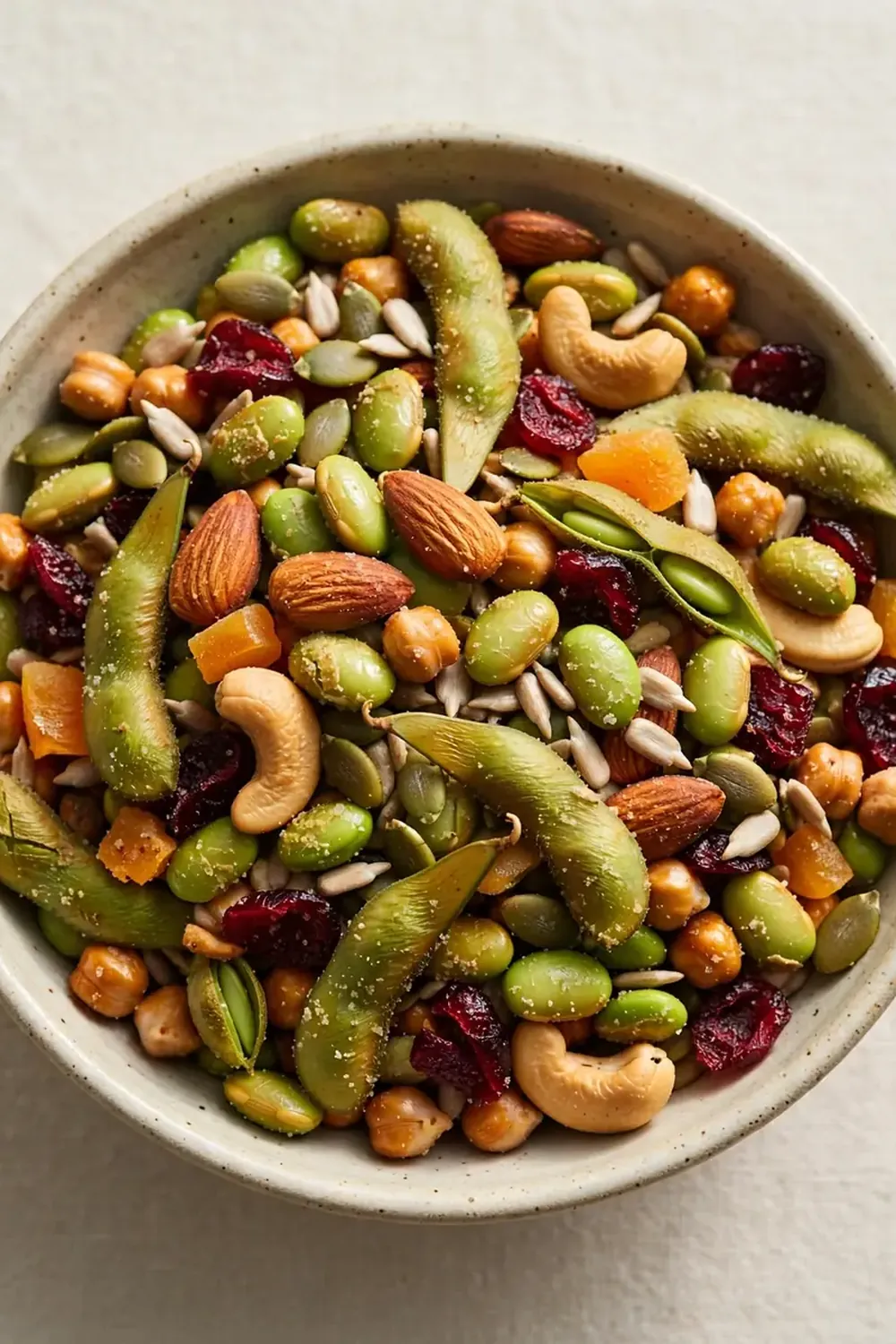 High-Protein Trail Mix with Roasted Edamame