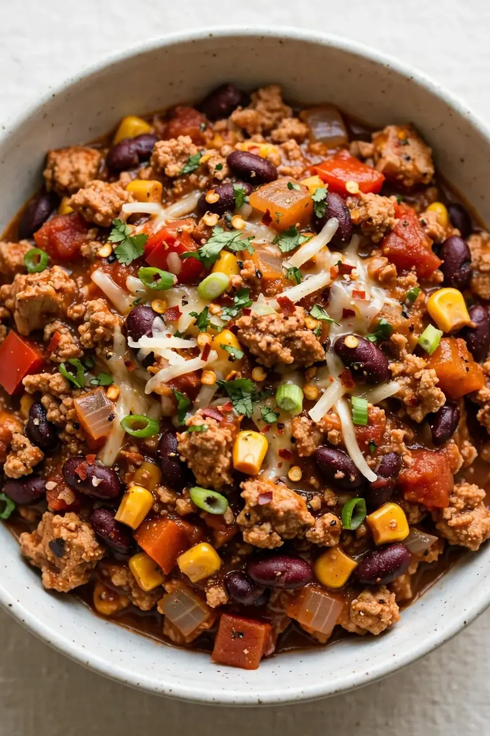 High-Protein Turkey Chili Meal Prep