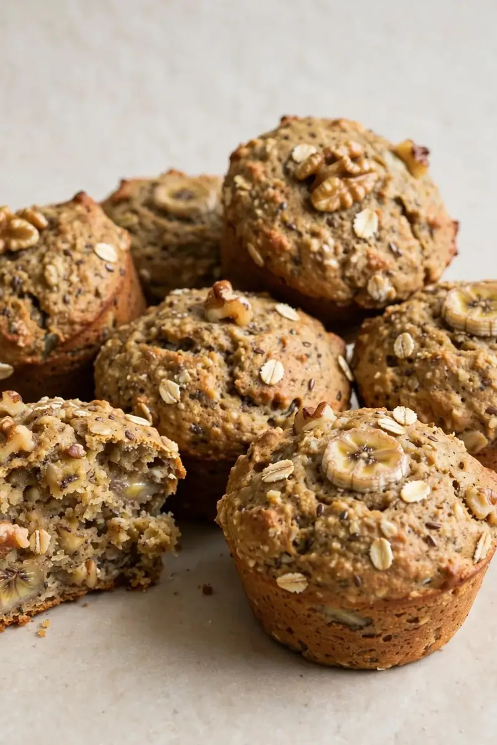 High-Protein Banana Protein Muffins