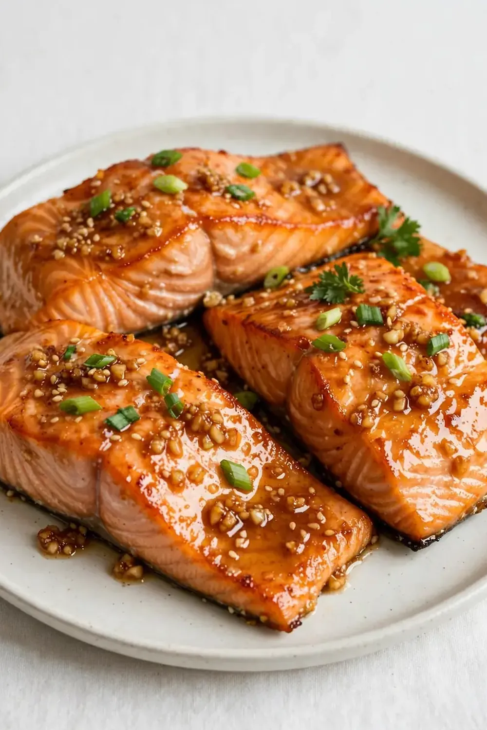 High-Protein Honey Garlic Salmon