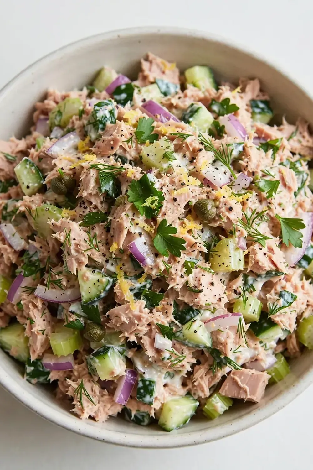 Low-Calorie High-Protein Tuna Salad