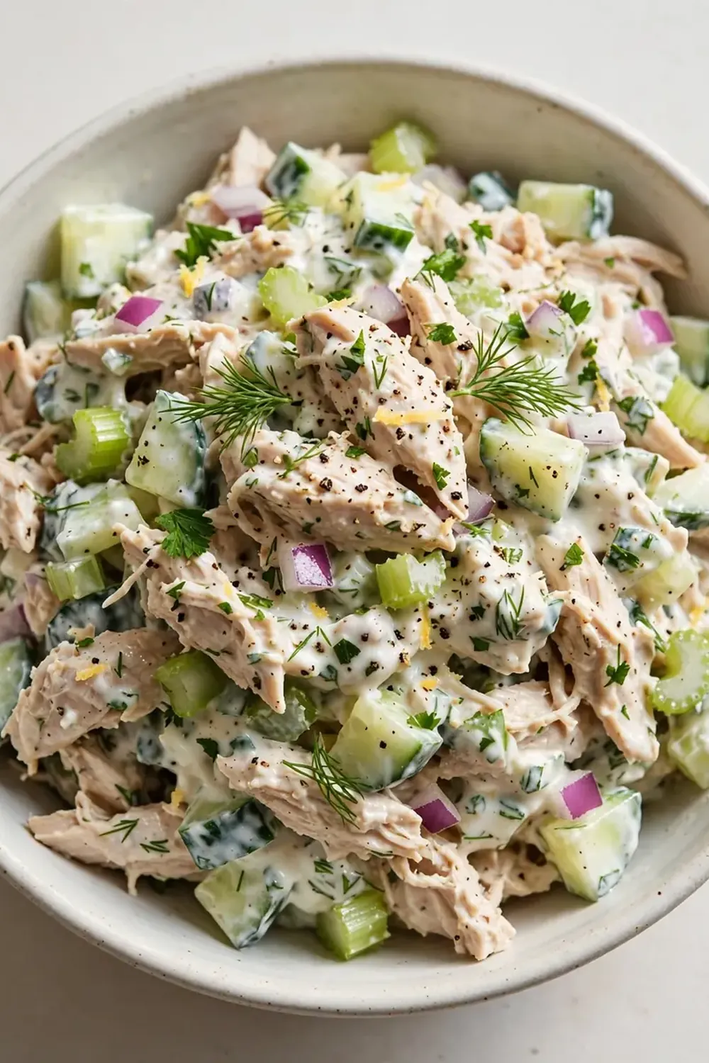Low-Calorie High-Protein Greek Yogurt Chicken Salad