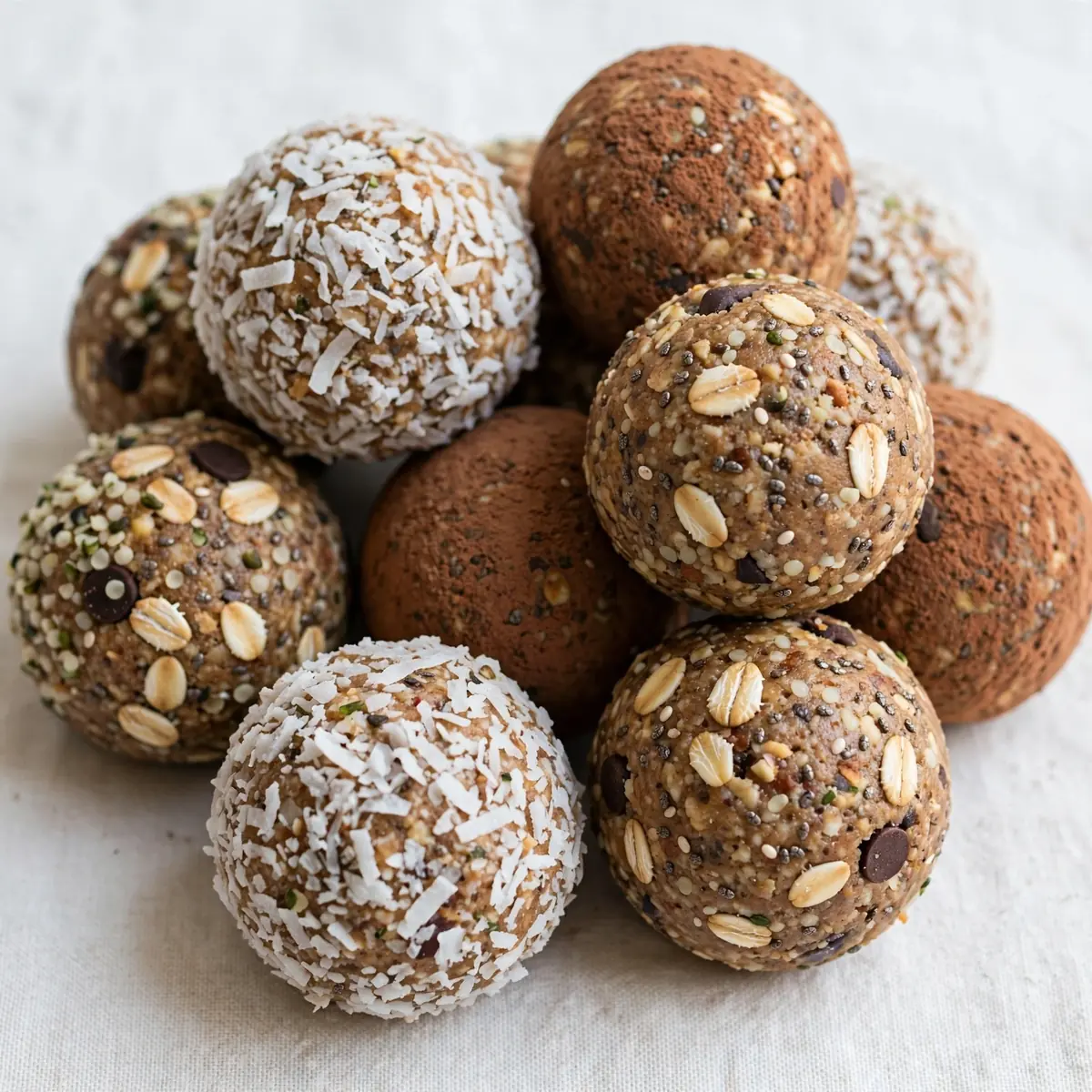 No-Bake Protein Power Bällchen