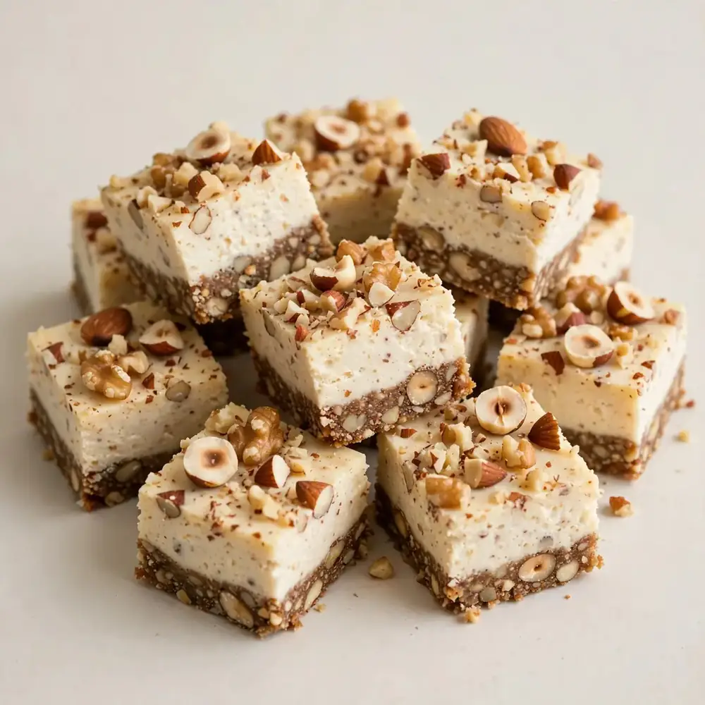 Nuss-Protein-Cheesecake-Bites
