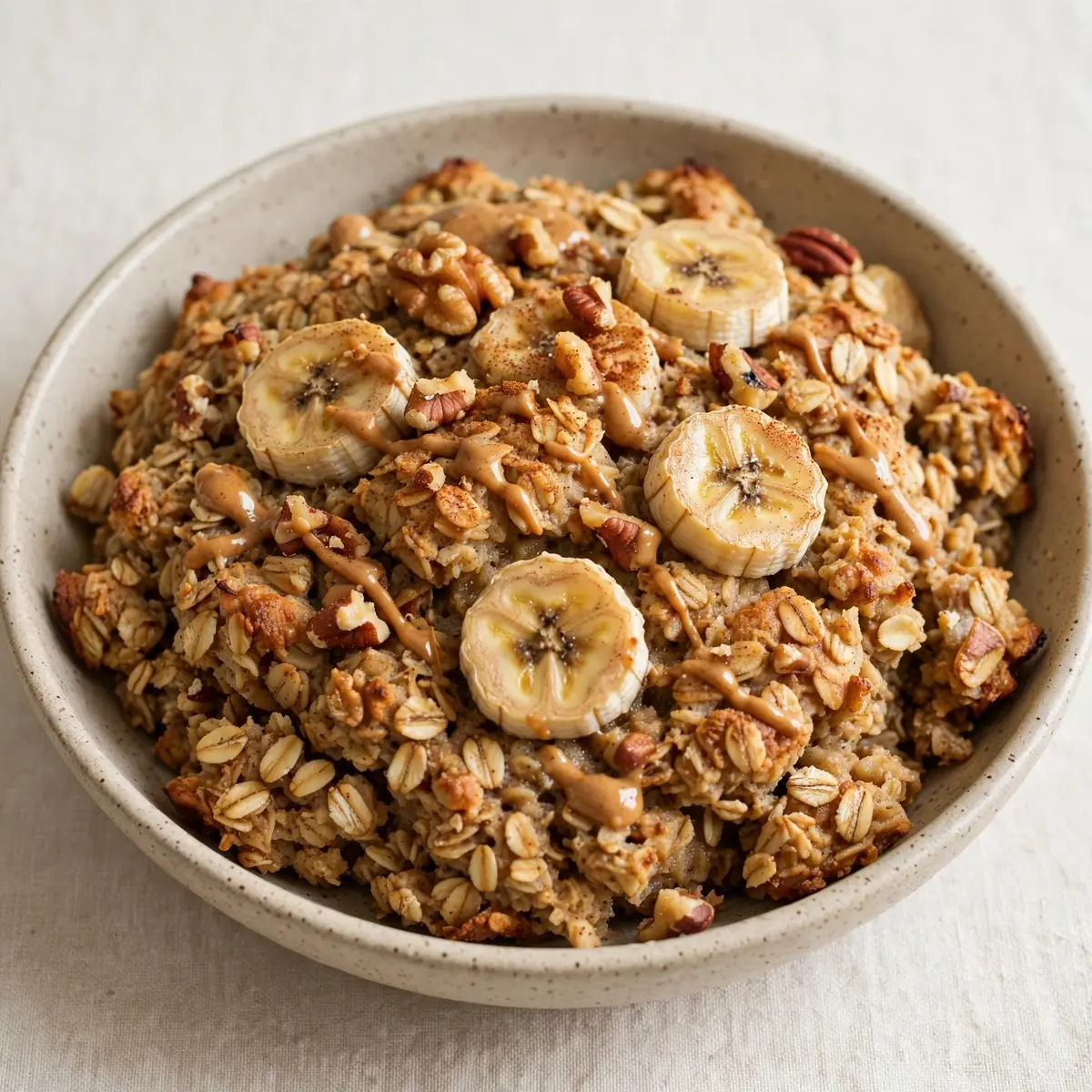 Protein Bananenbrot Baked Oats