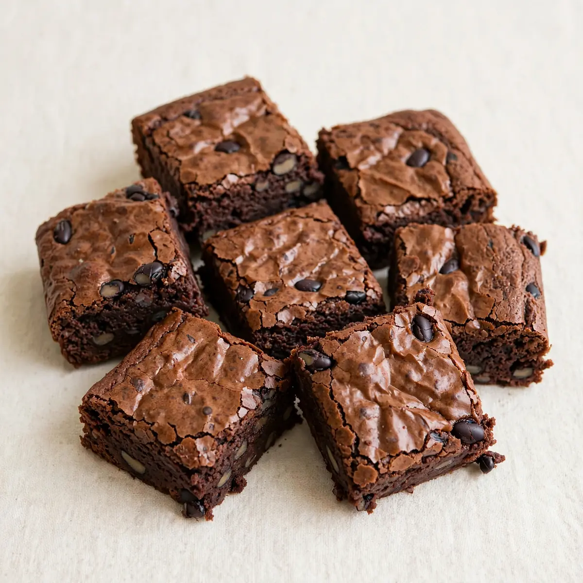 Protein-Brownies mit schwarzen Bohnen