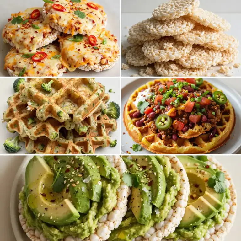 Protein-Reiswaffel-Snacks