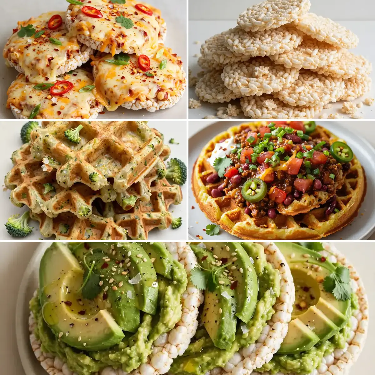 Protein-Reiswaffel-Snacks