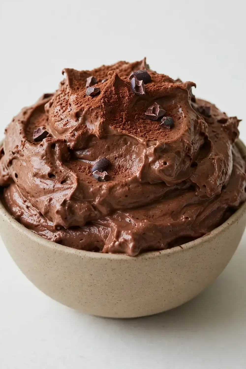 proteinreiche low carb schoko mousse