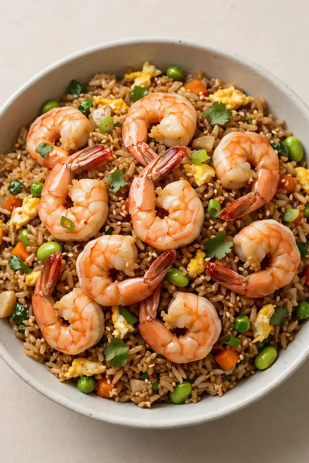 High-Protein Shrimp Fried Rice