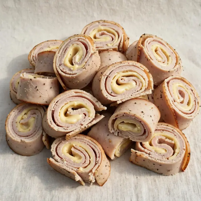 Puten-Käse-Röllchen