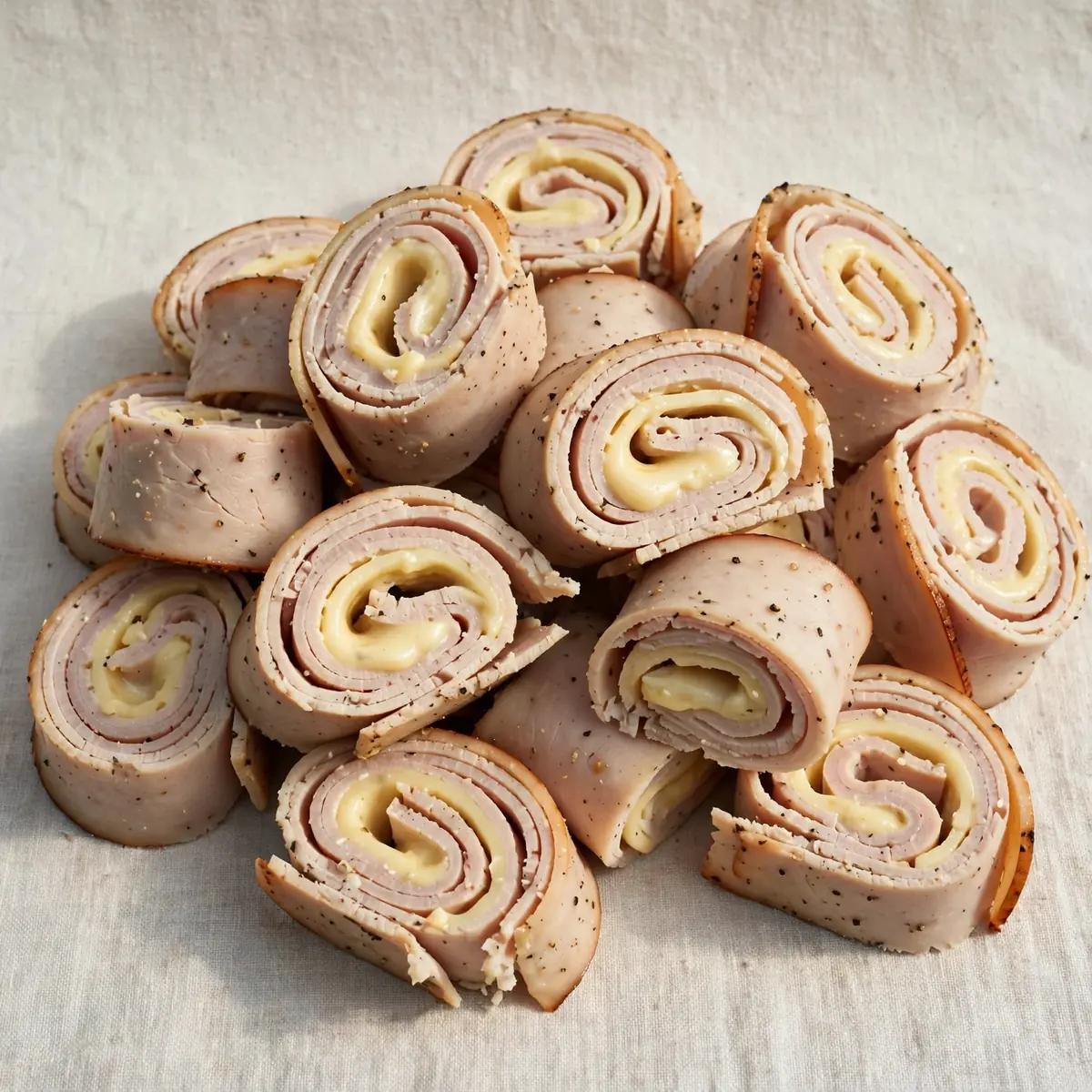 Puten-Käse-Röllchen