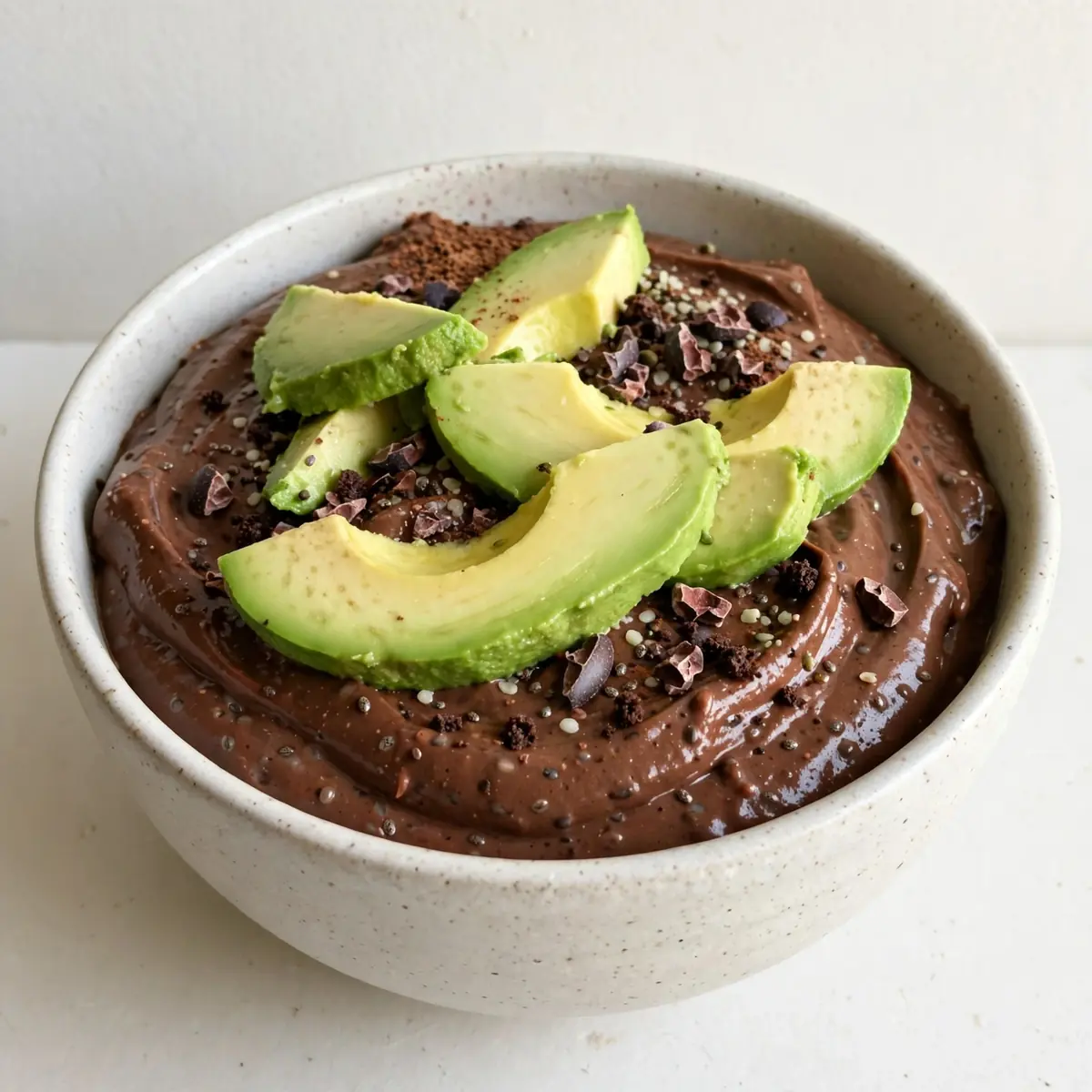 Schoko-Avocado-Protein-Pudding