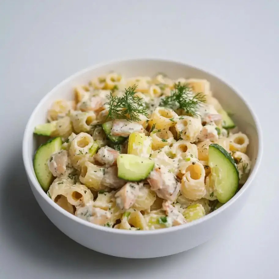 Thunfisch-Gurken-Pasta