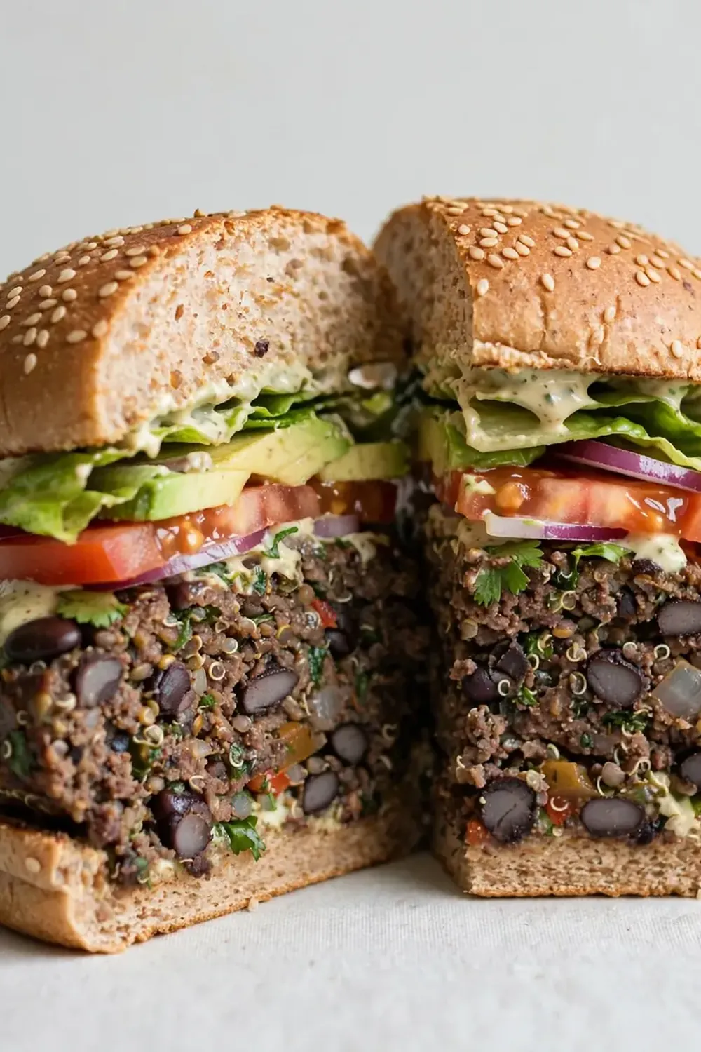 Vegan High-Protein Black Bean Burger