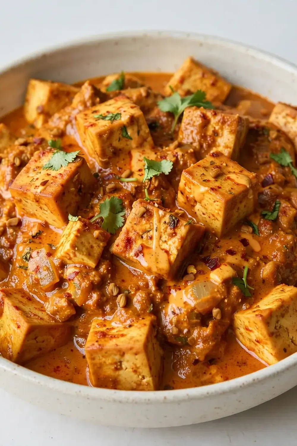 Vegan High-Protein Tofu Tikka Masala