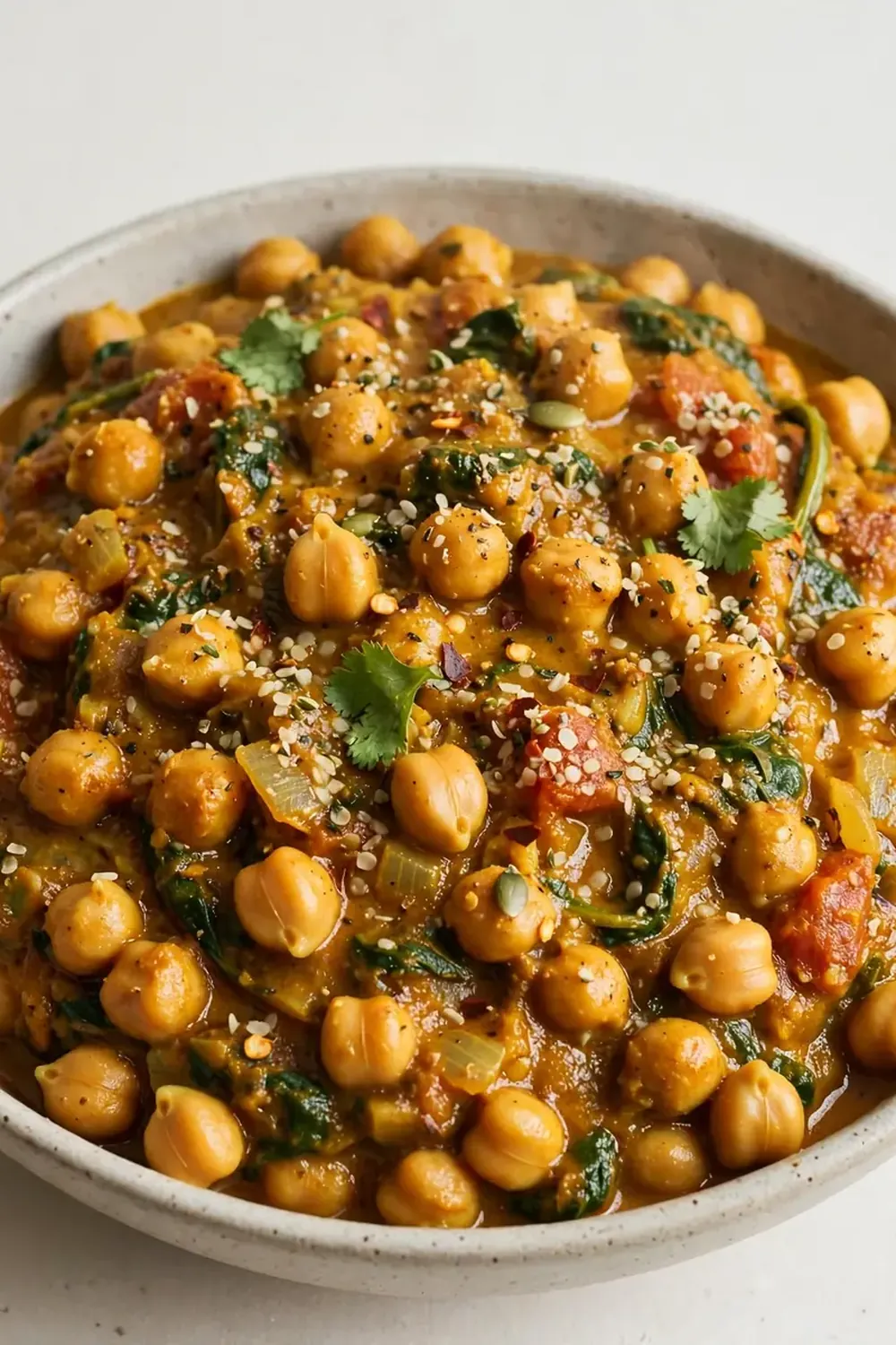 Vegan High-Protein Chickpea Curry