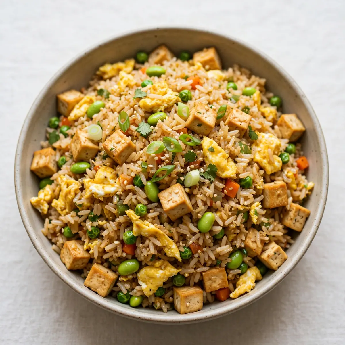 Vegetarischer Protein-Eierreis